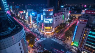 【体験談】渋谷スクランブルスクエア展望台の夜景｜風と音を感じる散歩と渋谷の上からの景色