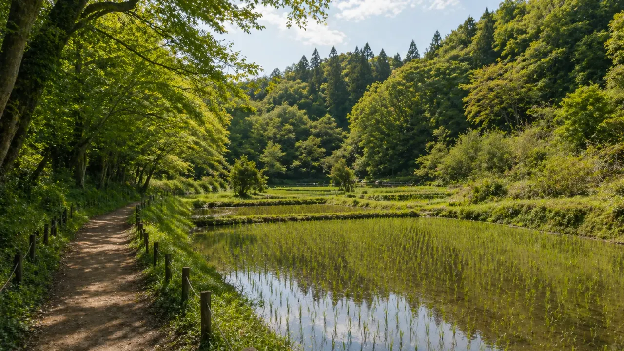 県立四季の森公園で、田んぼや雑木林を静かに歩く散歩を紹介。横浜市内に残る里山の風景を、半日までは使わず味わう歩き方をまとめます。