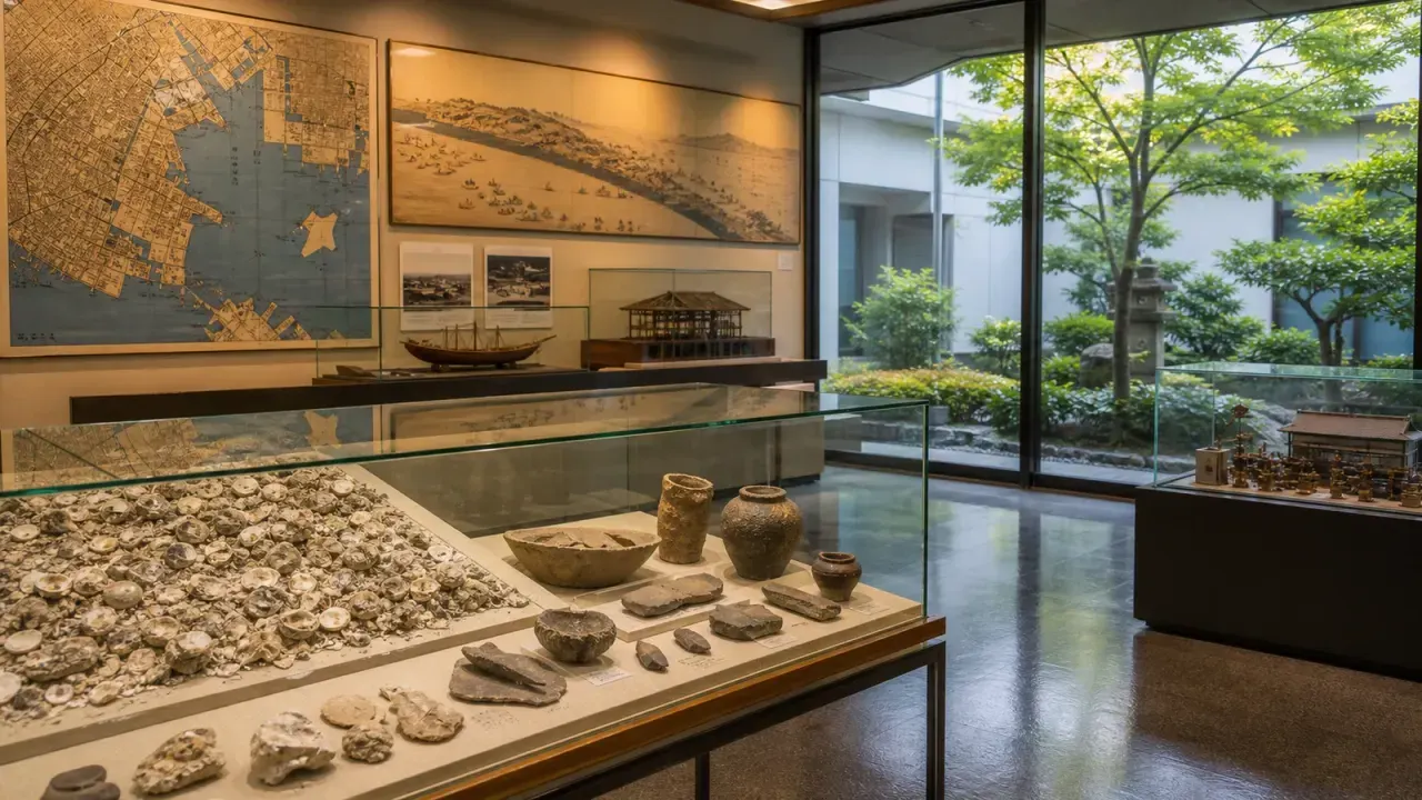 品川区大井の品川歴史館を散歩目線で紹介。開館時間、観覧料、休館日、大森貝塚や日本庭園の見どころ、周辺散歩との組み合わせ方を公式情報をもとに整理します。