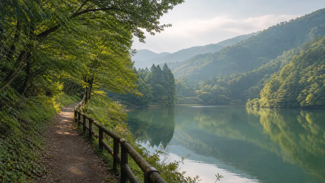 相模原市緑区の城山湖散策路で、湖畔の散策路、金刀比羅宮前の展望、本沢ダム周辺を半日で歩くコースを紹介。橋本駅からバスで入る場合の時間配分と注意点もまとめます。