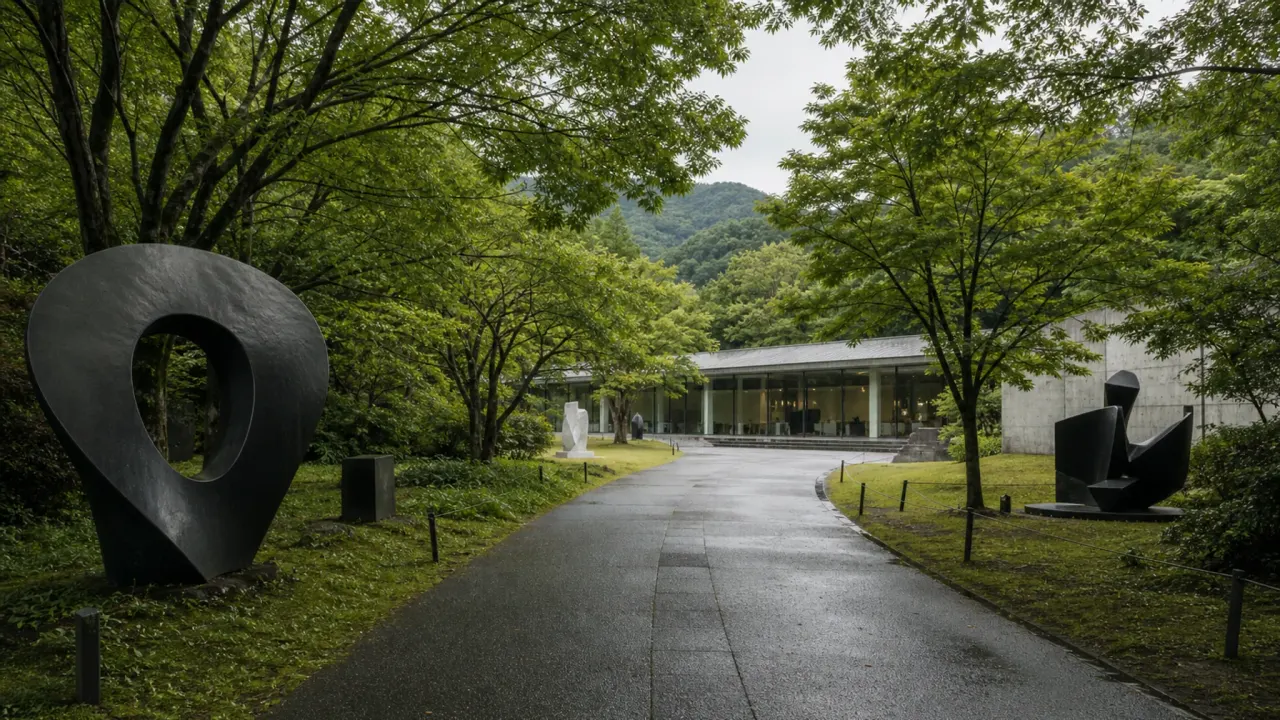 静岡市駿河区の静岡県立美術館を、ロダン館と彫刻プロムナードを歩くアート散歩として紹介。公式情報をもとに、開館時間、料金、休館日、静岡駅からのアクセス、雨の日の使い方をまとめます。