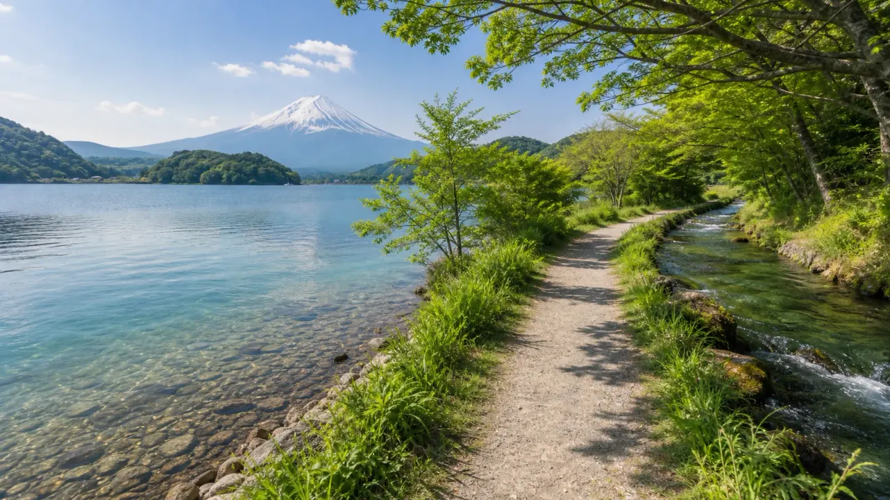 静岡県と山梨県で水辺を歩きたい人向けに、富士五湖の湖畔、青木ヶ原の森、三島の湧水、裾野の滝、熱海の海辺、修善寺の川沿いなど12か所を比較。日帰りや半日で選びやすい水辺散歩をまとめます。