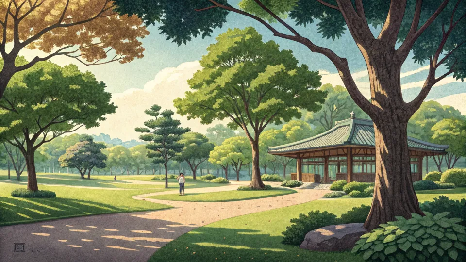 【穴場】昭和記念公園の静かな場所｜立川の公園で楽しむ大人の平日散歩