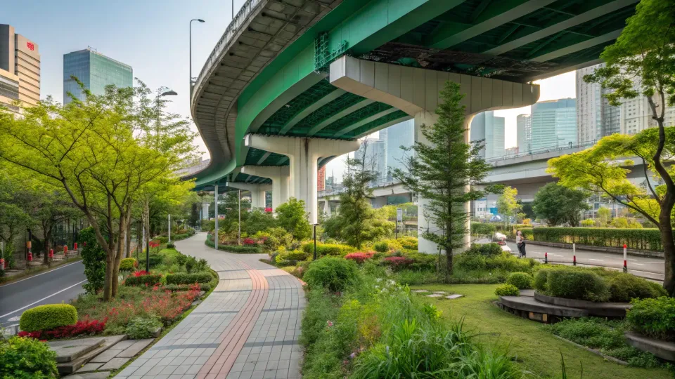 【都会のオアシス】東京の首都高の下で静かな散歩｜歩ける高架下散歩道スポット5選