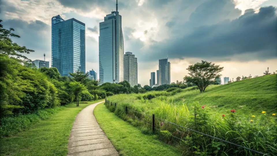 【品川の穴場】港南の品川シーズンテラス緑地で静かな散歩｜おすすめコース3選