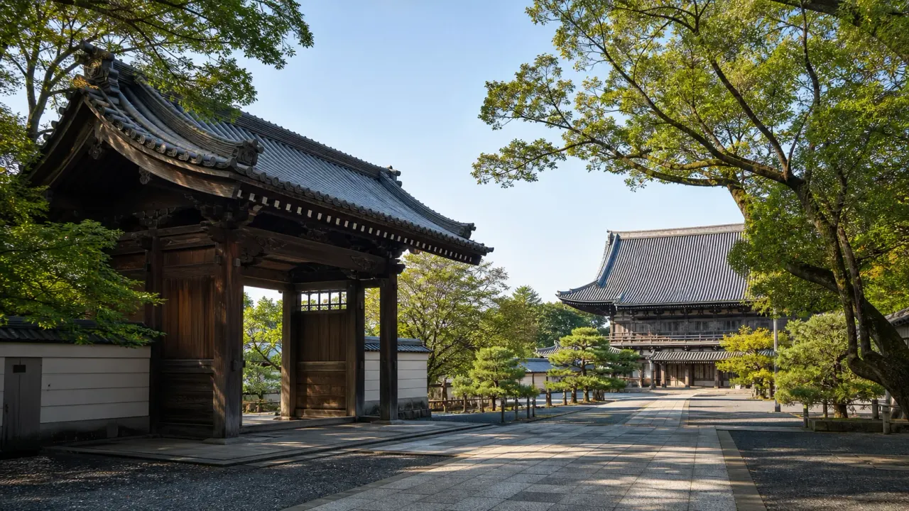 横浜市鶴見区の大本山總持寺で、三門、大祖堂、仏殿周辺を静かに歩く散歩を紹介。鶴見駅から徒歩で入り、街の近くで大きな寺院の余白を味わう1時間コースです。