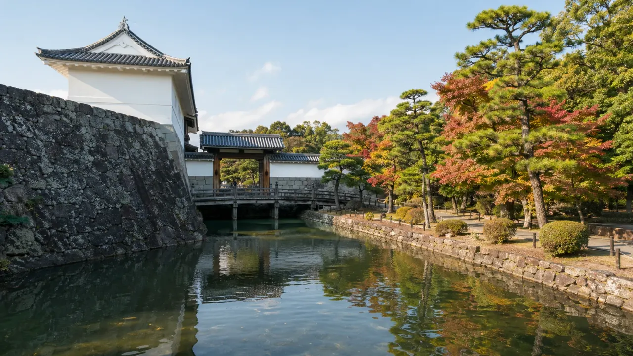 静岡市葵区の駿府城公園を歩く散歩ガイド。静岡駅から東御門、巽櫓、坤櫓、紅葉山庭園をつなぐ回り方と時間帯、基本情報をまとめます。