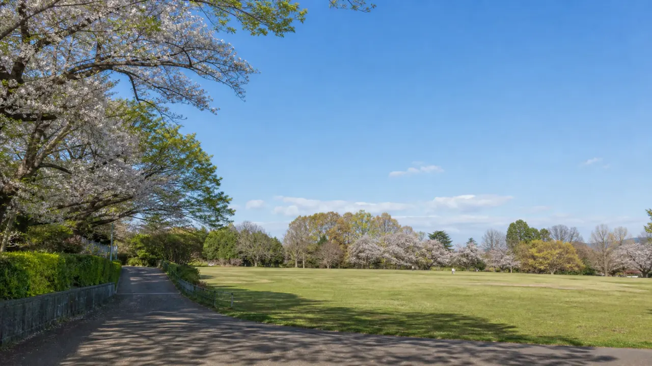 杉並区の高井戸公園を、芝生広場、開放感、季節の花、防災機能の視点で紹介。久我山・富士見ヶ丘方面から歩ける、空の広さを味わう都立公園ガイドです。