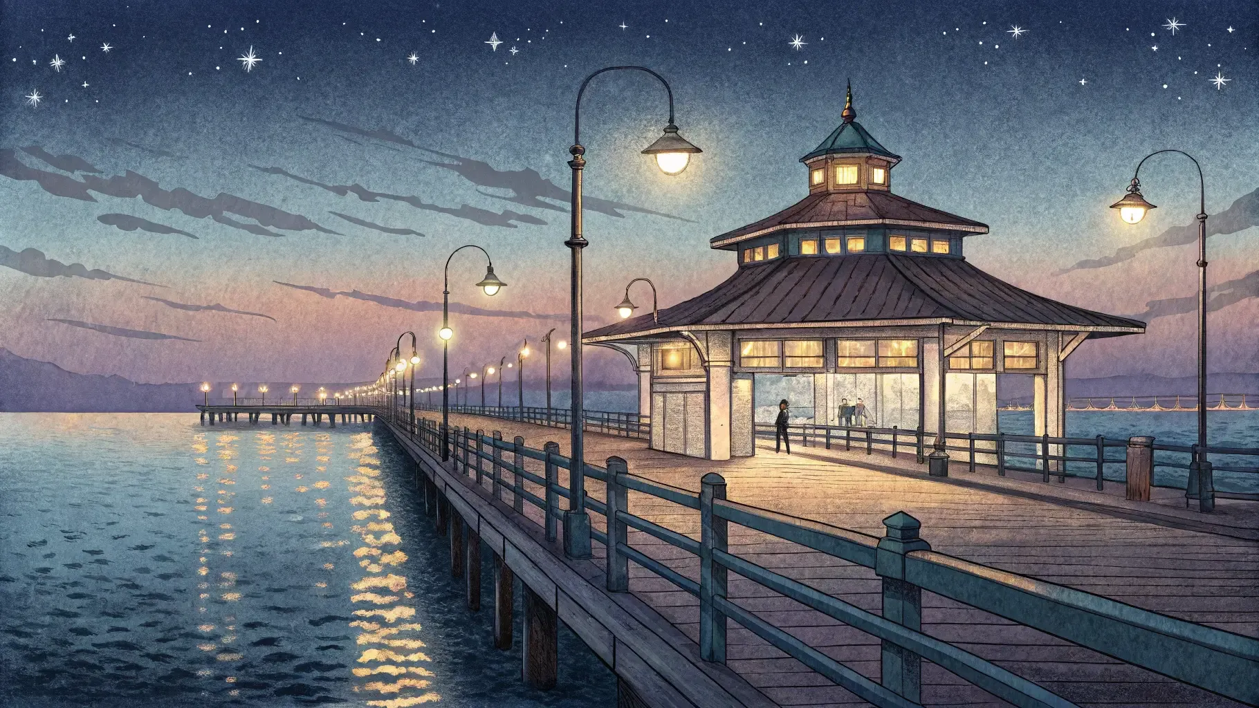 【癒やし】竹芝ふ頭公園は海が見える静かな穴場｜夜景散歩で心を整える3つの魅力