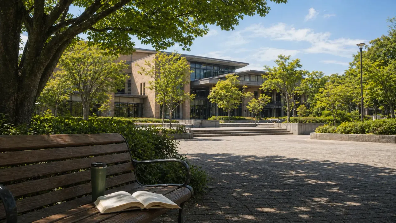 多摩市立中央図書館で静かに過ごす読書散歩を紹介。多摩中央公園とパルテノン多摩に隣接する図書館で、静寂読書室や閲覧席を使い分けながら心を整える時間をまとめました。