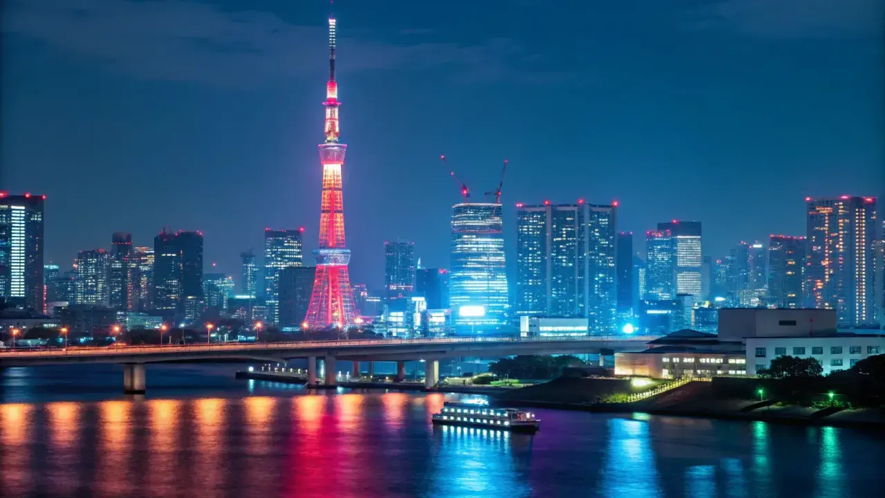 お台場テレコムセンター展望室から地上99mの高さで東京湾岸の夜景を独り占めできる穴場スポット。日本夜景遺産に認定された絶景の魅力を紹介します。