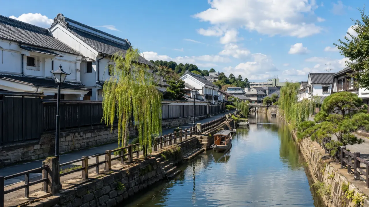 【栃木市・蔵の街】巴波川と綱手道を歩く、小江戸の水辺散歩