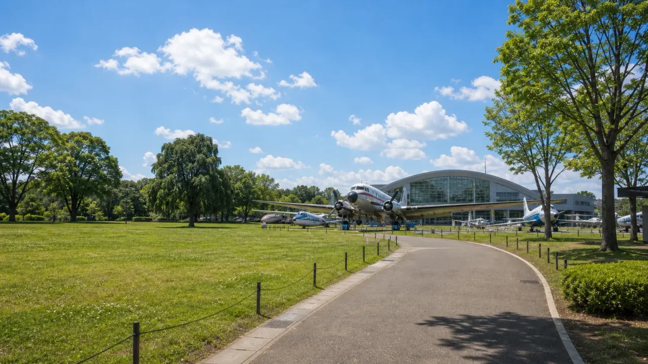 航空公園駅からすぐの所沢航空記念公園を、平日のひとり散歩目線で紹介。飛行機展示、芝生、記念館前の歩き方、混雑を避ける時間帯をまとめました。