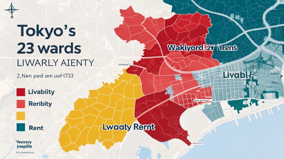 【一覧】東京23区のイメージを徹底比較｜住みやすさや家賃でわかる9つの特徴