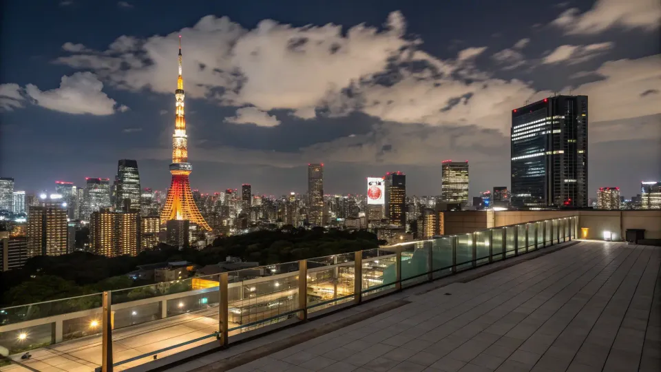 【体験レポ】東京ガーデンテラス紀尾井町の夜景散歩｜無料で楽しむ静かな紀尾井町テラス