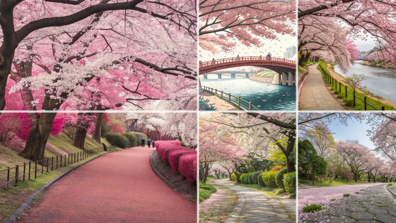 東京の桜の名所おすすめ9選を実際に歩いて紹介。混雑を避けて静かに花見散歩を楽しめる穴場から定番まで、桜並木の下をゆっくり歩ける散歩コースを厳選しました。