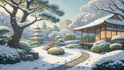 【心を整える】東京の冬に静かな場所で散歩｜おすすめ庭園4選