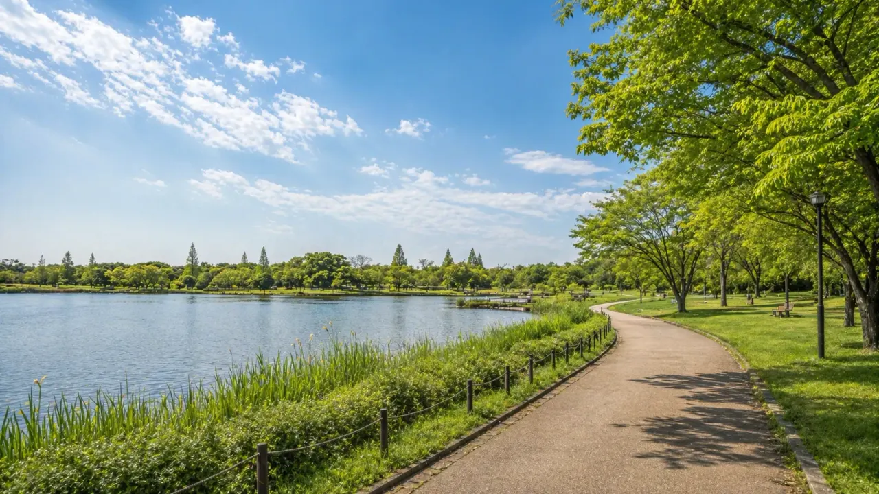 足立区の舎人公園で、空の広さと大池の水辺を感じながら半日散歩を楽しむためのガイドです。大きな公園を静かに歩きたい人向けに、見どころや回り方、アクセスの考え方をまとめました。