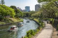 【歴史探訪】築地川公園の散歩は川跡を歩くタイムトラベル｜60分モデルコース
