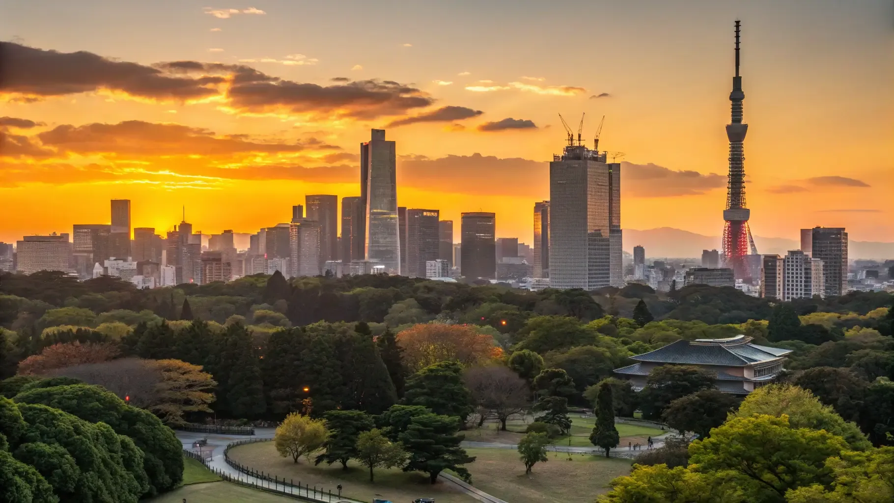 【厳選5選】東京の夕暮れスポット｜芝公園や汐留のビルで見る夕日と夕焼けのおすすめの場所