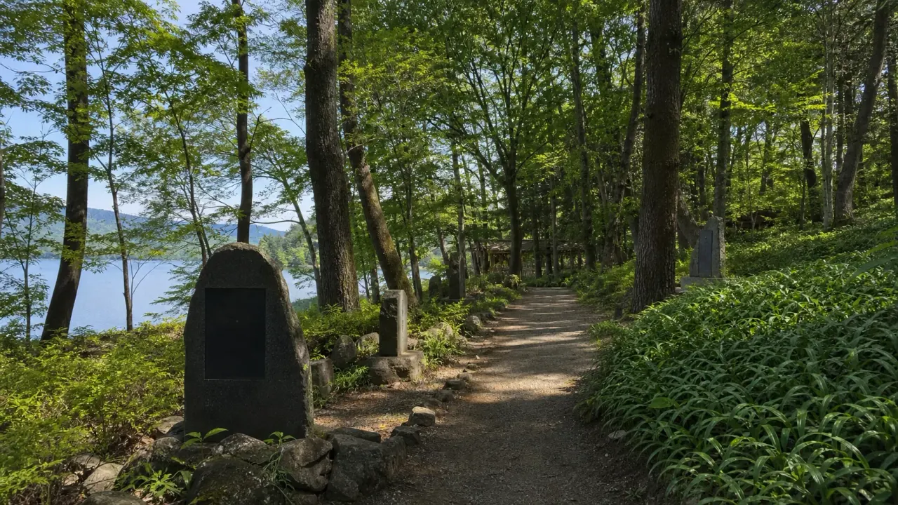 山中湖村の山中湖文学の森公園で、木立の散策路、句碑、三島由紀夫文学館、蘇峰ふれあい館を短くつなぐ散歩を紹介。公式情報をもとに、入館時間や料金の注意点もまとめます。