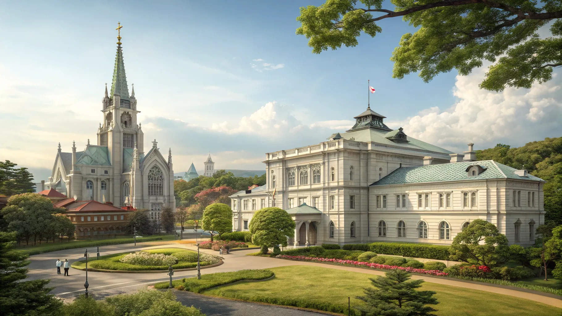 【四谷散歩コース】迎賓館と教会を巡る異国情緒あふれる大人の休日