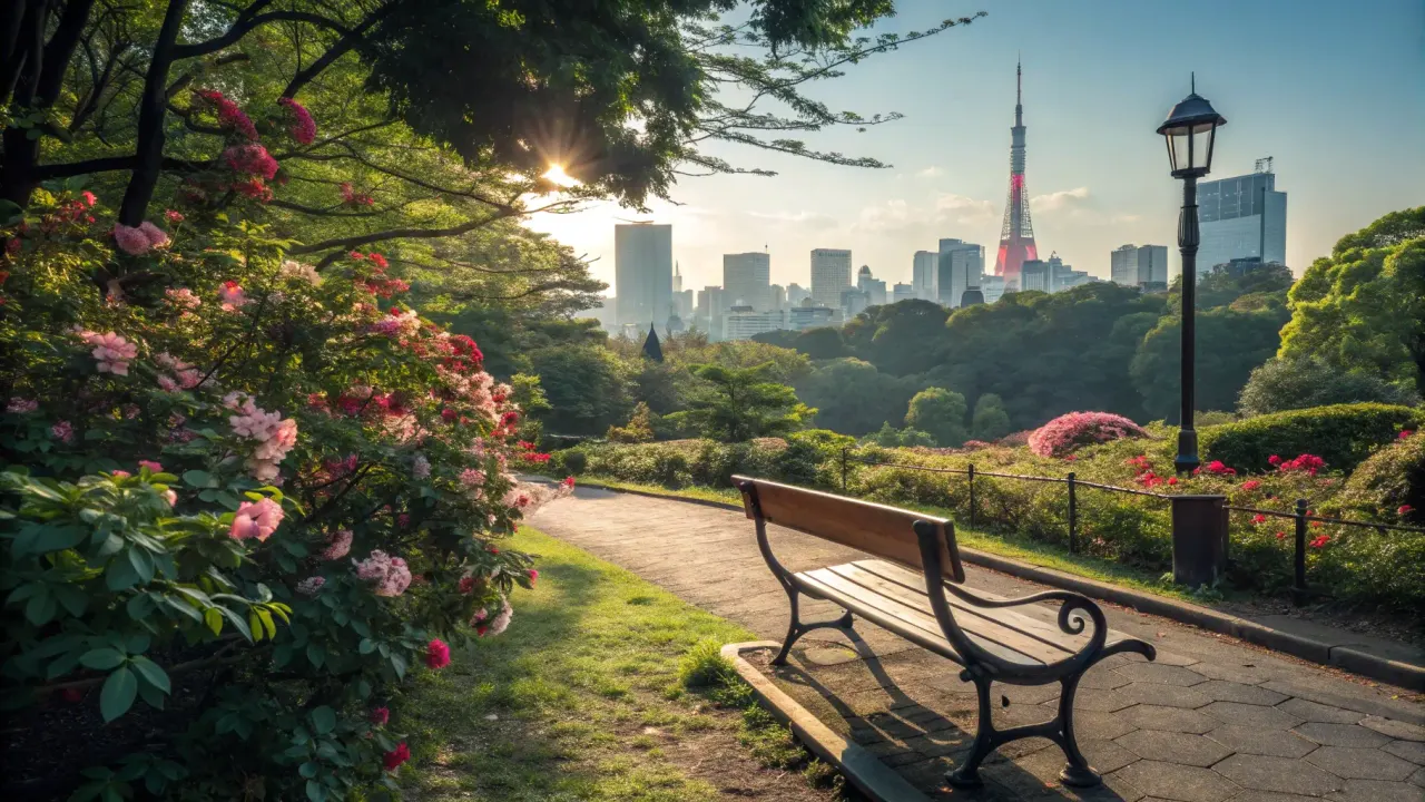 代々木公園でベンチや座れる場所を探している方向けに、静かに休みやすいスポットを紹介します。展望デッキ、三本きのこ・六角の休憩舎、噴水池奥などの座りやすさと、夜でも入れるか、レジャーシートなしで休めるかも解説。