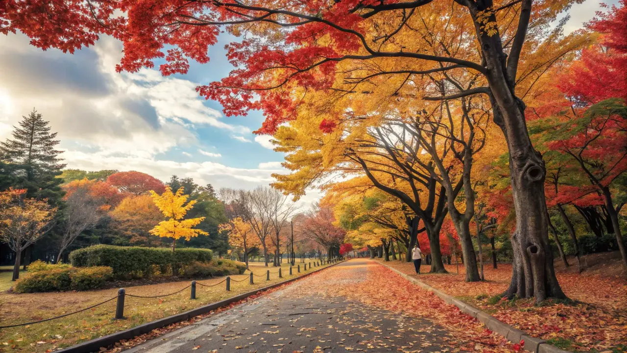 代々木公園の紅葉の見頃は11月下旬〜12月上旬。2025年最新の見頃予想と穴場の撮影スポット5選、人混みを避けるコツを詳しく解説します。
