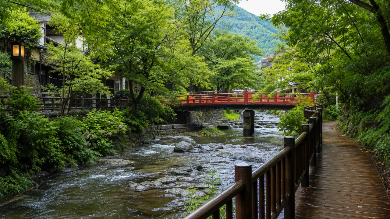【湯河原】万葉公園を歩く｜川音と木陰で整える温泉街の1時間