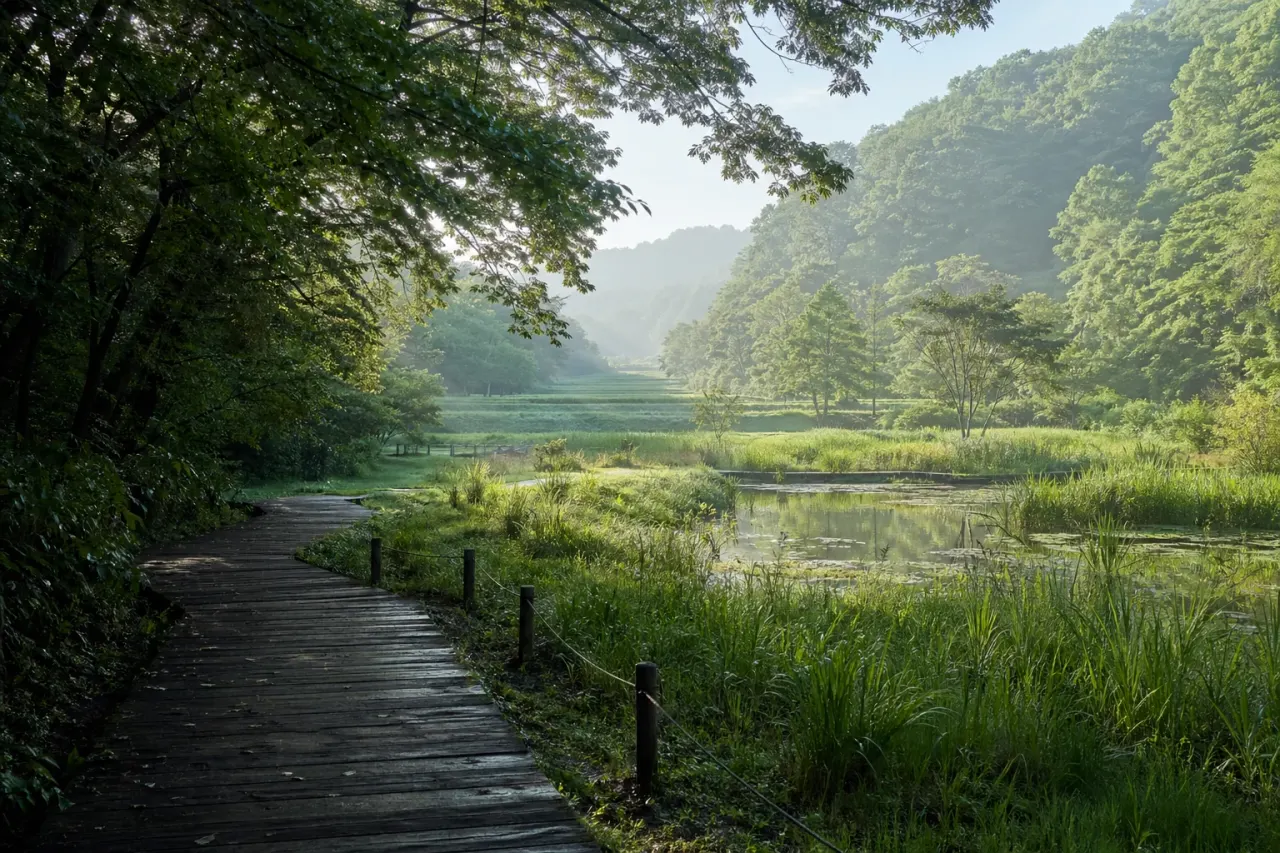 県立座間谷戸山公園で、水鳥の池、湿生生態園、里山体験館をゆっくり歩く散歩を紹介。座間駅方面から入り、県央で里山の静けさに戻る1時間半の歩き方をまとめます。